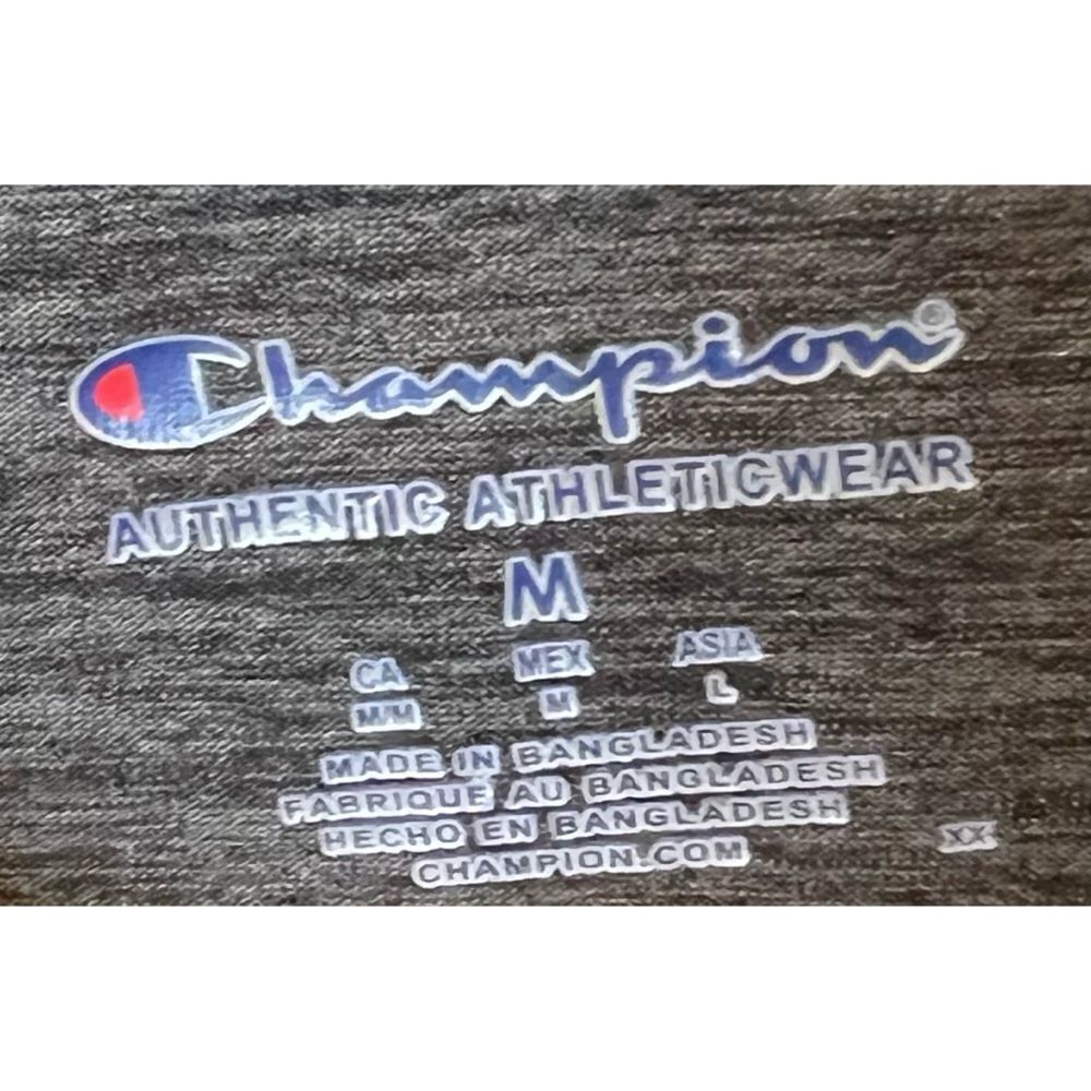 Champion Men's NCAA Graphic Printed Georgia Bulldogs Long Sleeve Crewneck Tee M - Picture 5 of 7